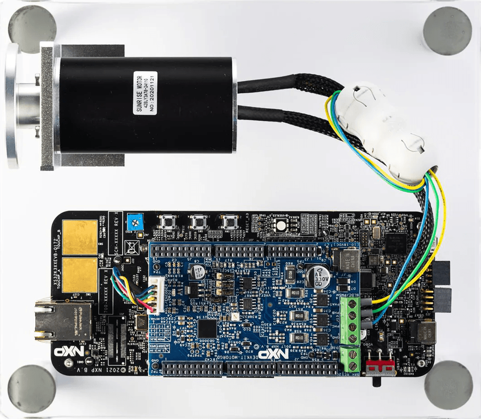 NXP S32K344 BLDC / PMSM Motor Control Development Kit board layout